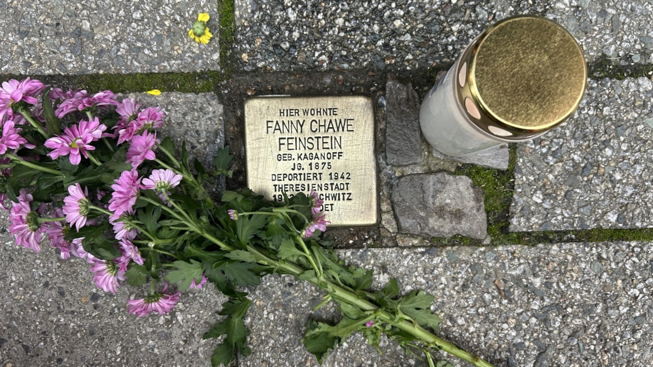 BlumeKerzeStolperstein