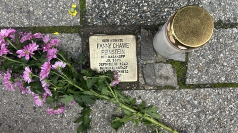 BlumeKerzeStolperstein
